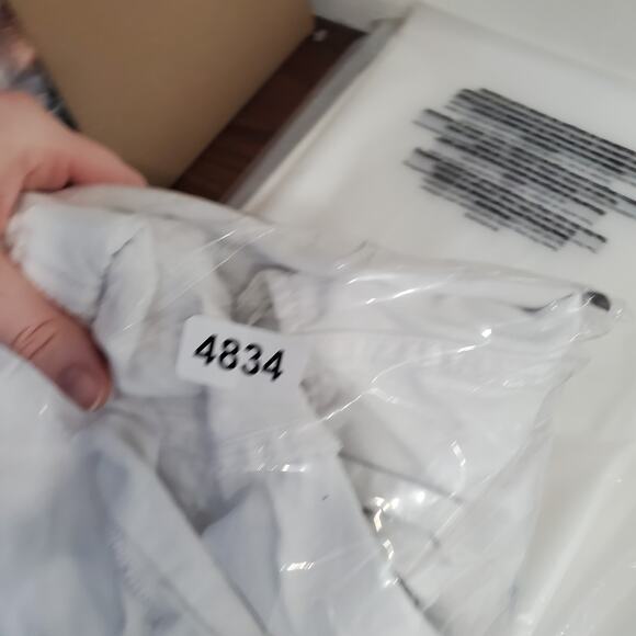 Free People We The Free Shortalls High Roller Womens Medium White Overall Shorts - Picture 11 of 11